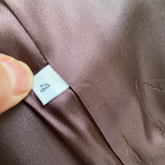 Vintage Soft Wool Blend Lined Skirt A-line w/ Back Button Slit by Graham & Gunn - Picture 8 of 13